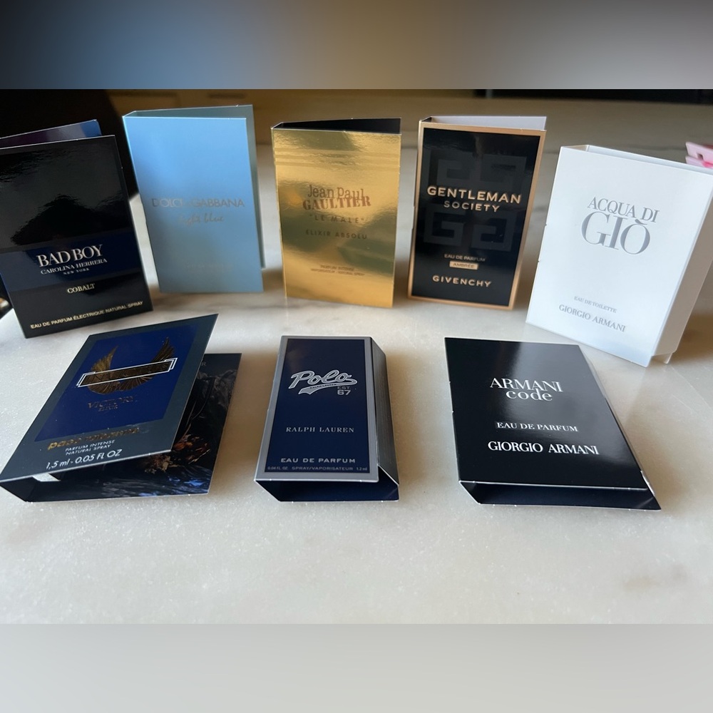 👨 Men’s Designer Sample/Travel Set